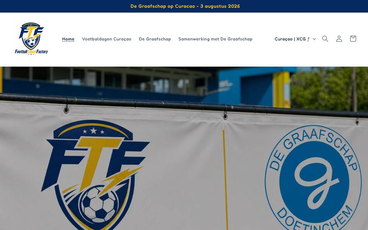Screenshot van Football Talent Factory
